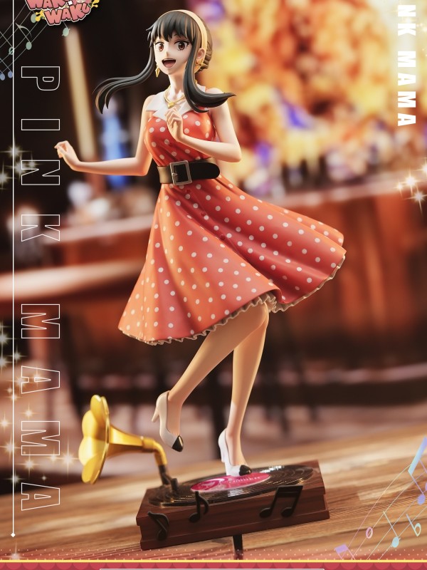WakuWaku Studio Spy×Family Phonograph Mom Yor Forger Hot Sexy 1/6 Statue